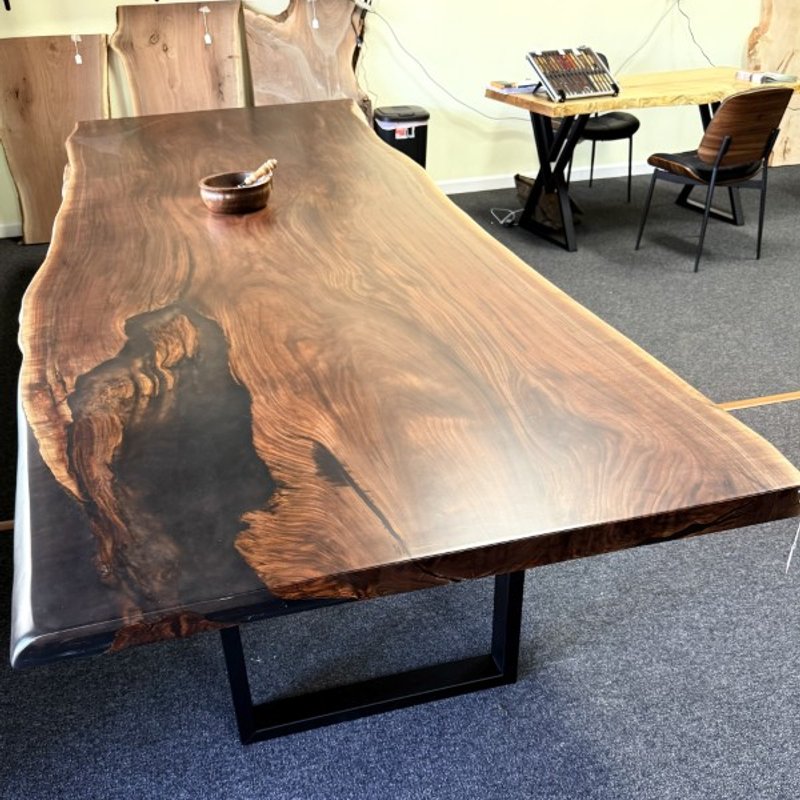 Handcrafted live edge table