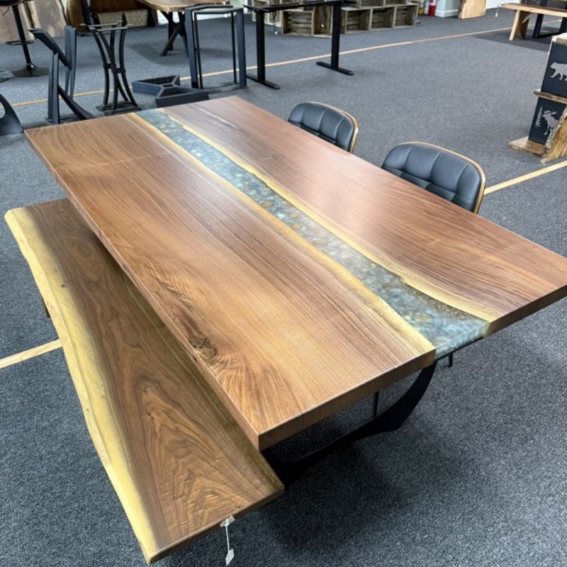Handcrafted live edge table