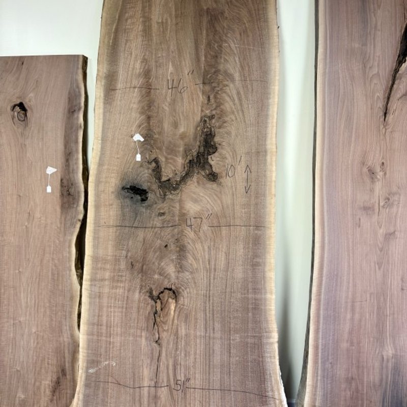 Handcrafted live edge table
