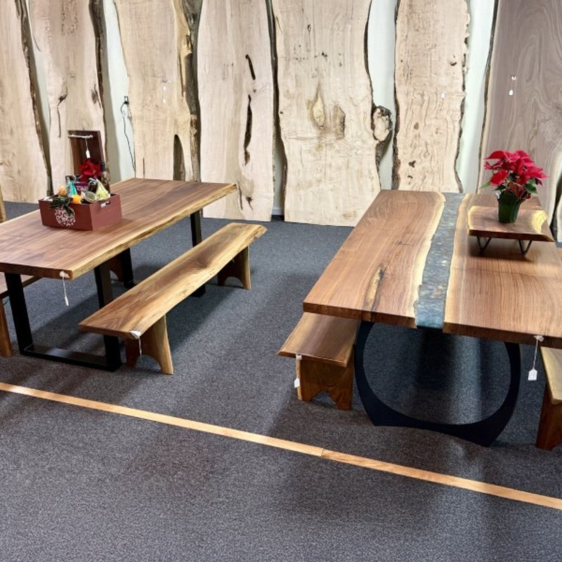 Handcrafted live edge table