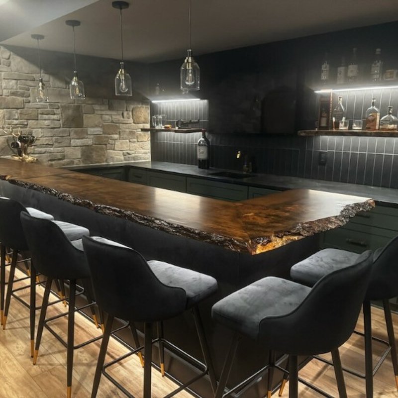 Handcrafted live edge table