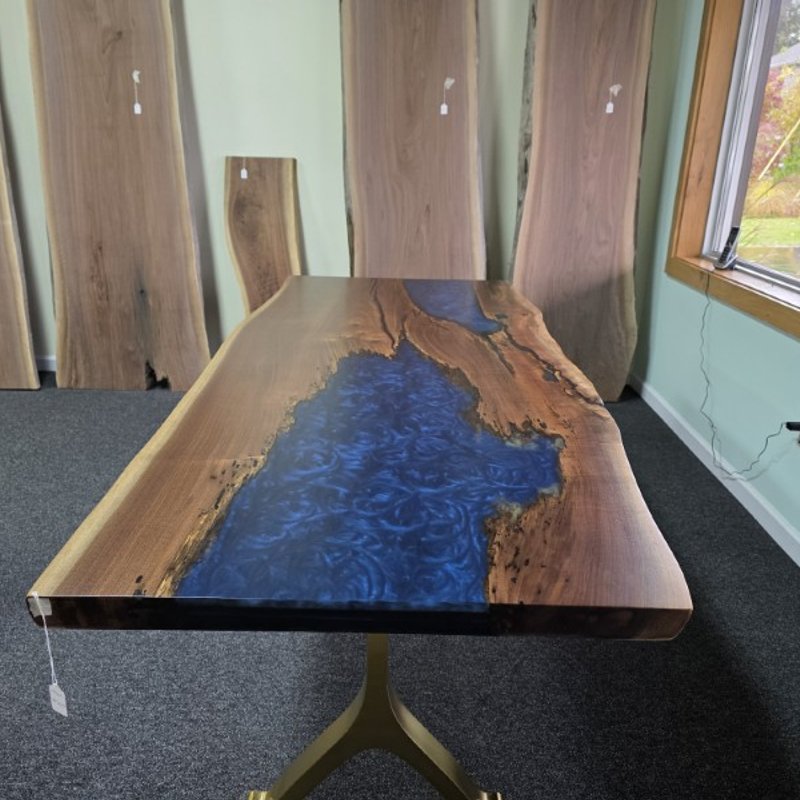 Handcrafted live edge table