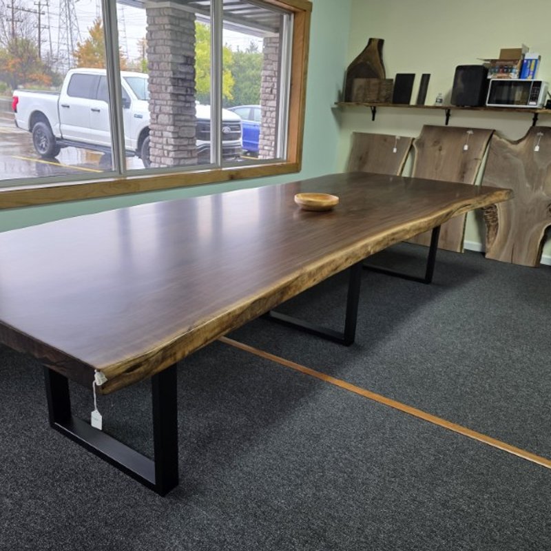 Handcrafted live edge table