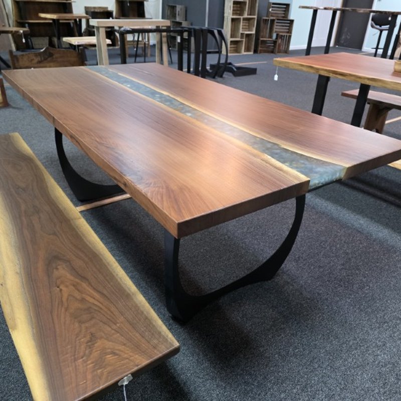 Handcrafted live edge table