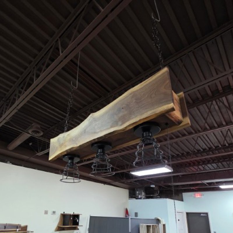 Handcrafted live edge table